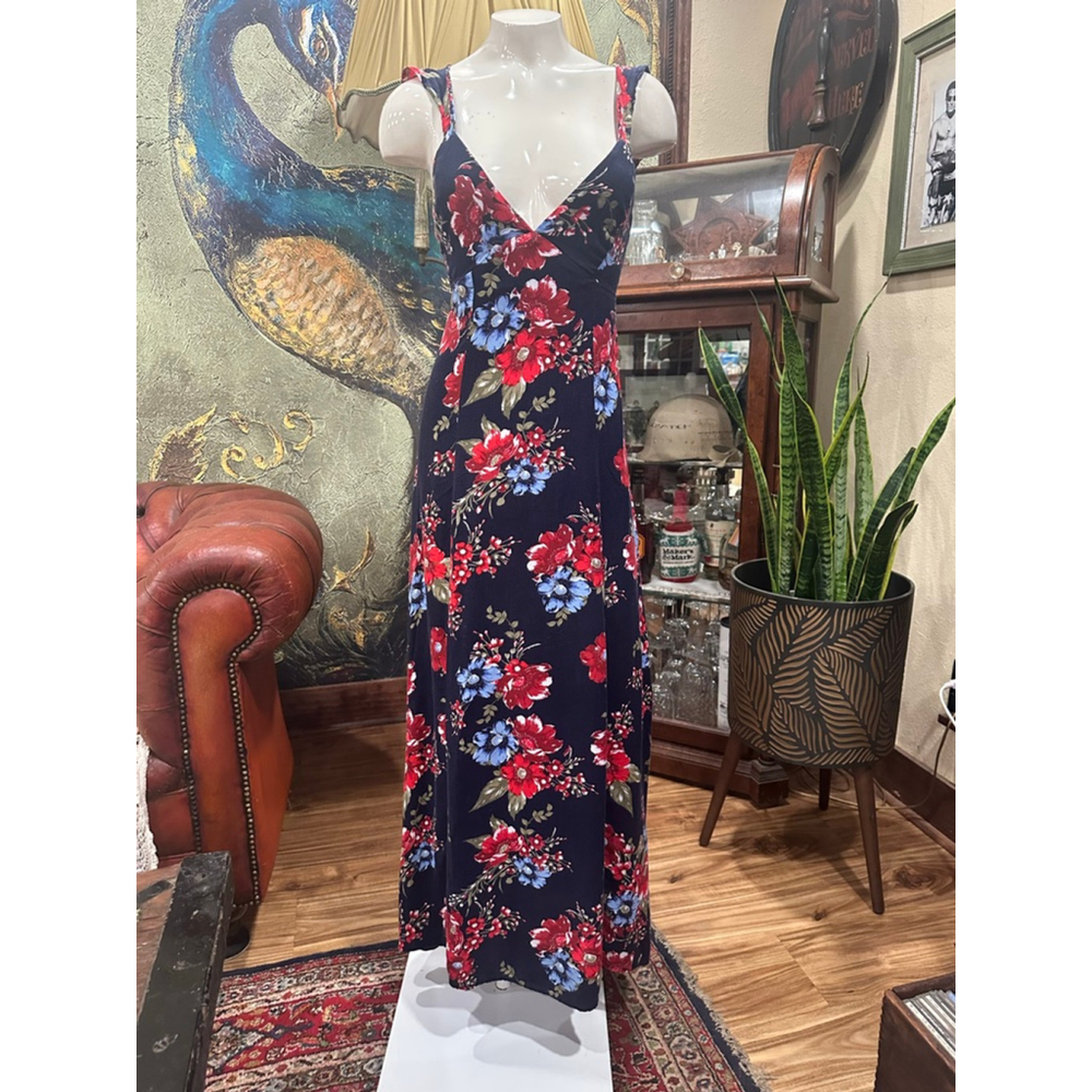 Charlotte Russe Floral Boho Maxi Dress Small - Picture 3 of 9
